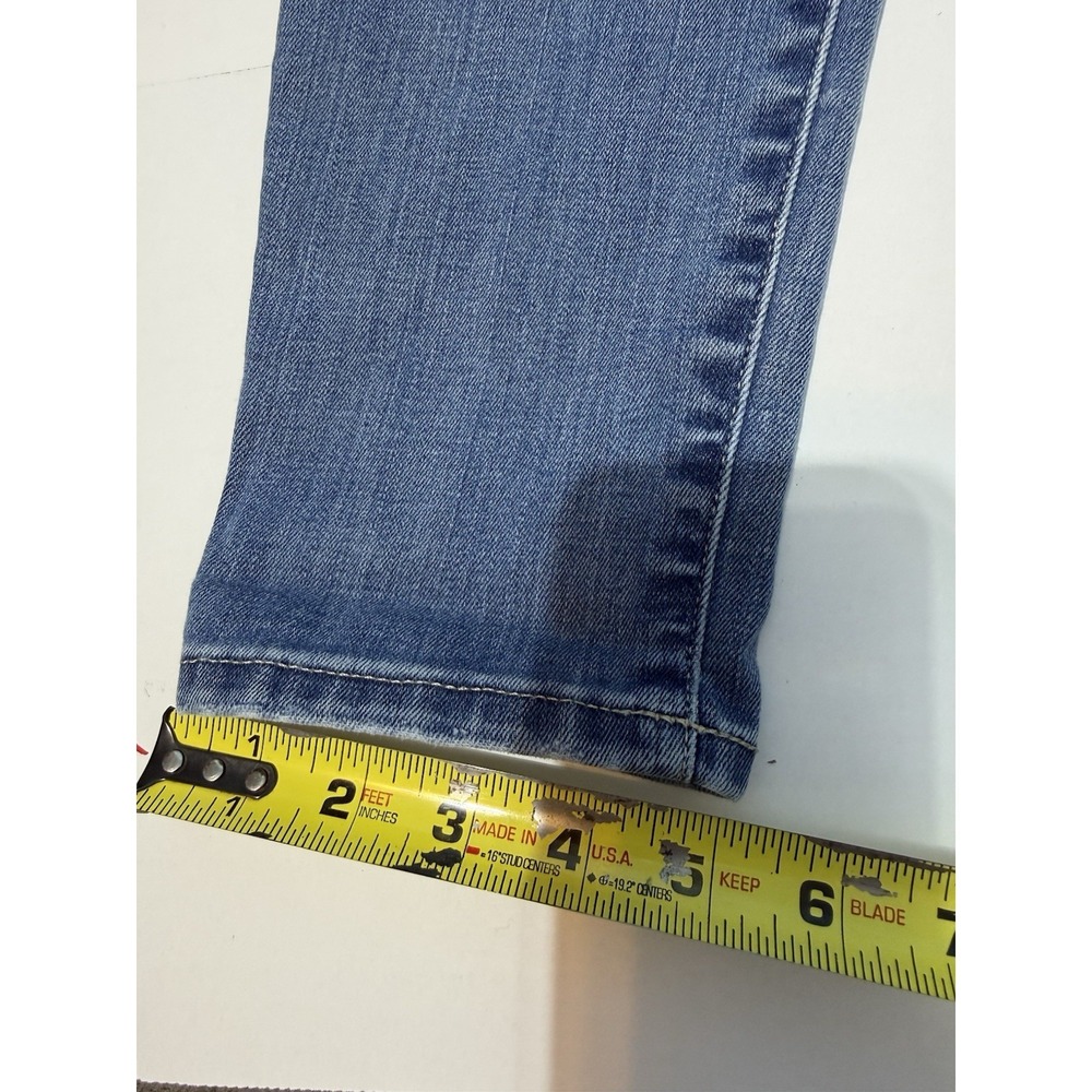 Gap 1969 Women's Jeans Skinny Fit Classic‎ Blue Denim Faded Casual size 28 - Picture 5 of 8